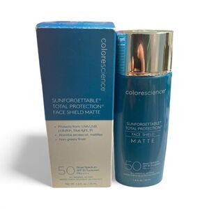 Colorscience Sunforgettable Total Protection Face Shield Matte SPF 50 New